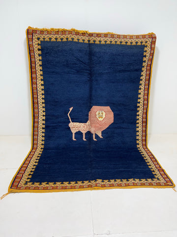 Vintage berber rug : 6.8ft x 9.4ft / 203cm x 285cm