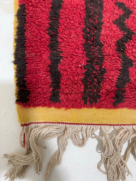 Vintage berber rug : 6.9ft x 10.8ft / 207cm x 325cm