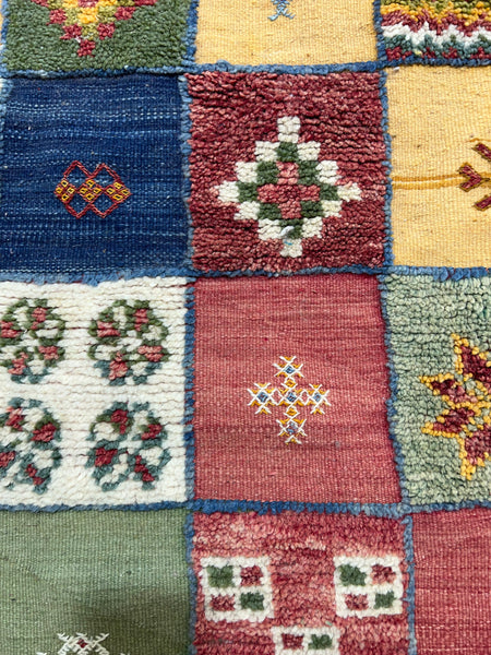 Moroccan Rug-Vintage berber rug : 10.8ft x 13.2ft / 325cm x 402cm-Moroccan Rugs-la porte d'or-High Atlas Mountains of Morocco-100% natural wool-1-la porte d'or