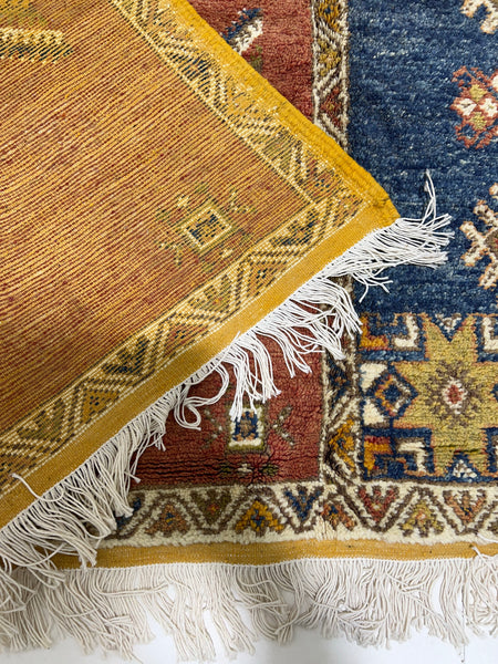 Vintage berber rug : 6.3ft x 9.9ft / 191cm x 296cm
